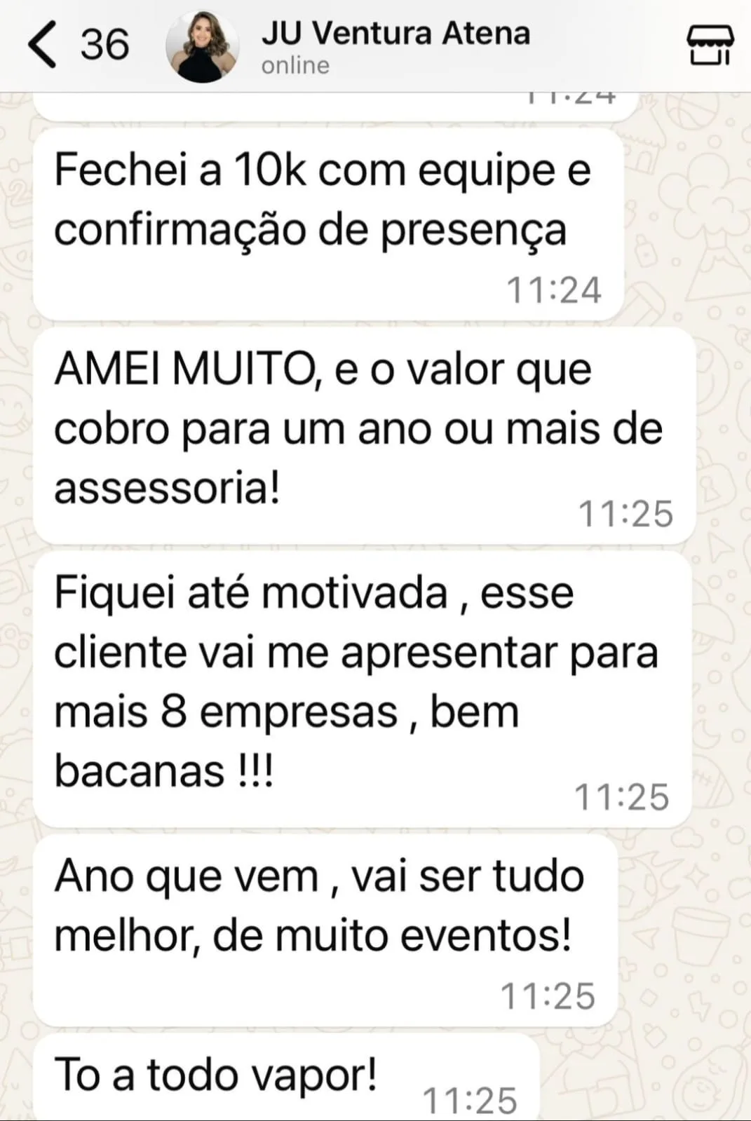 Depoimento: contrato de 10 mil fechado e apresentação para mais 8 empresas